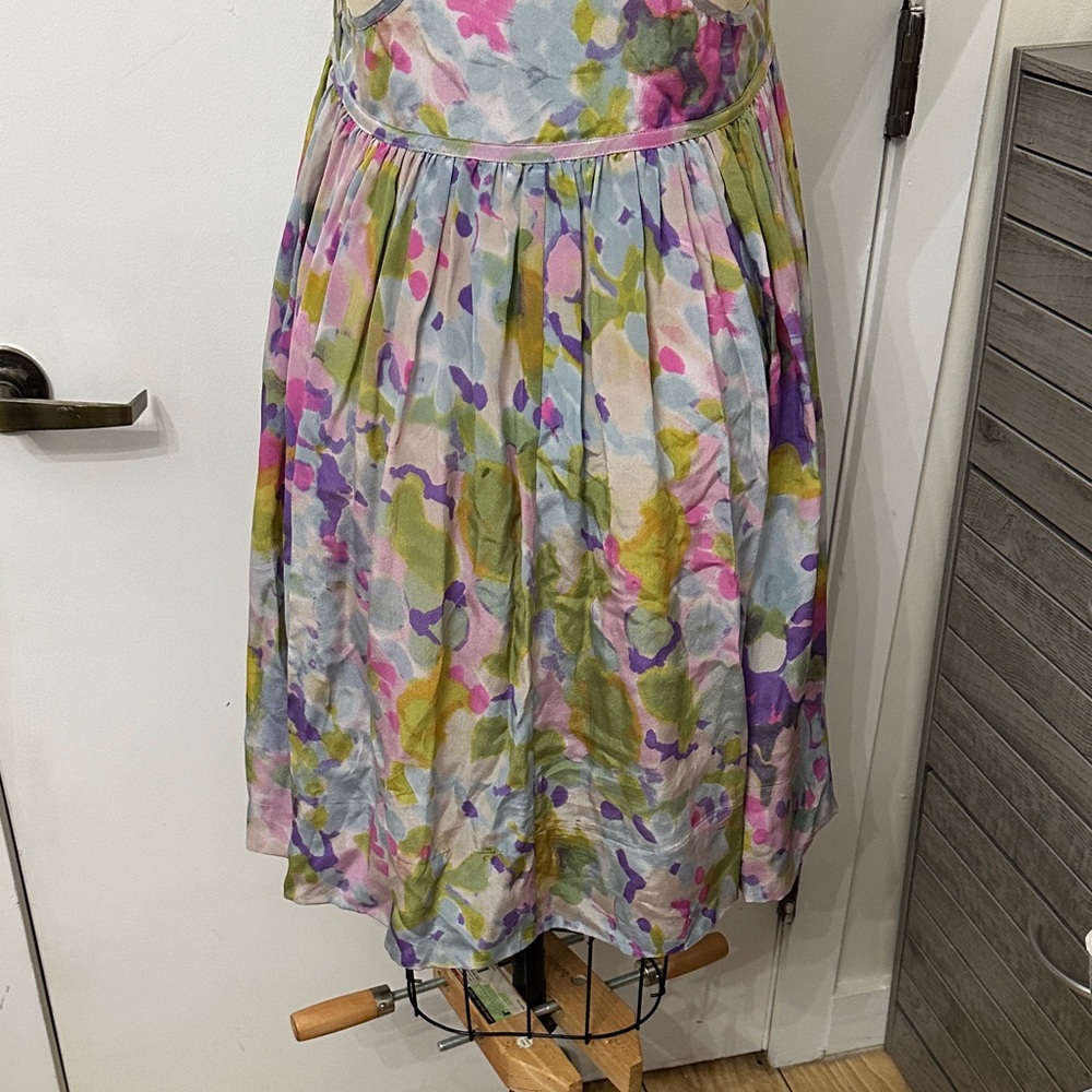 Twenty8Twelve Pastel Floral Dress in Silk - Picture 9 of 13